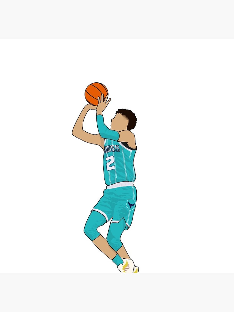 Drawing Lamelo Ball Charlotte Hornets 