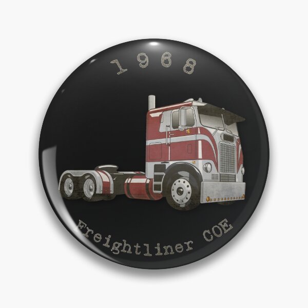 Item preview, 1968 Freightliner COE Classic Cabover Truck designed and sold by Wide Turn Gang.