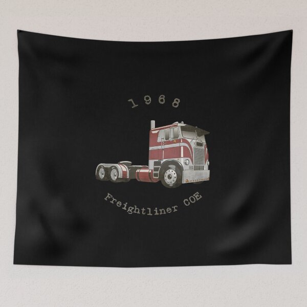 Item preview, 1968 Freightliner COE Classic Cabover Truck designed and sold by Wide Turn Gang.