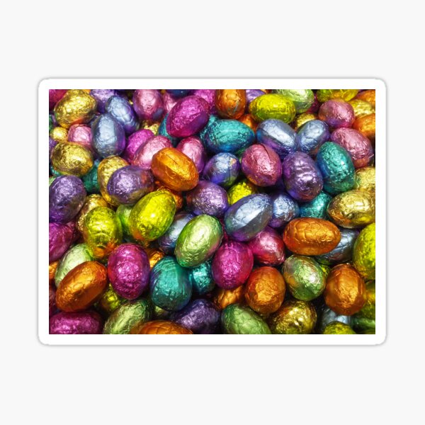 Chocolate Easter Eggs! Sticker
