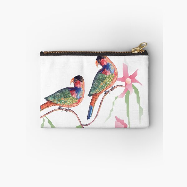 Item preview, Sunrise at the island with the Black Capped Lories 6 designed and sold by Thecla Mary Correya.