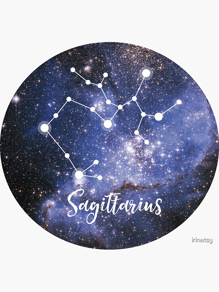 Sagittarius Zodiac Sign November 22 December 21 Sticker