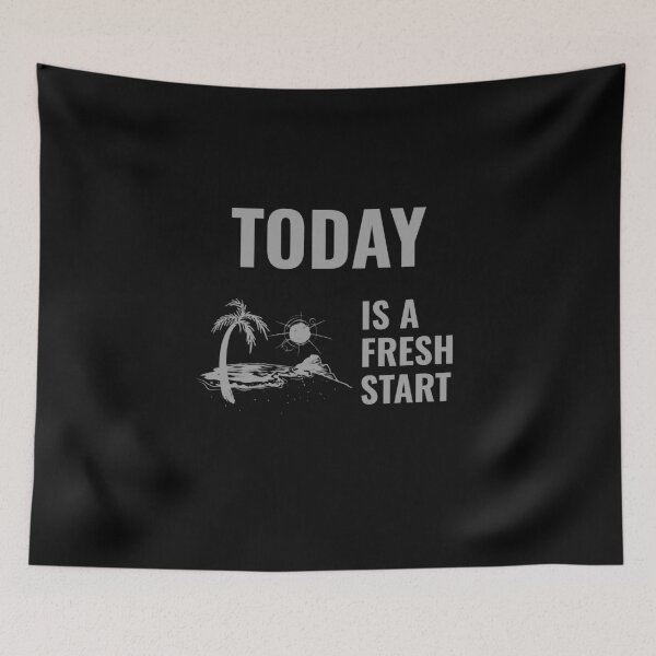 Item preview, Today Is Another Fresh Start designed and sold by liftdesign.