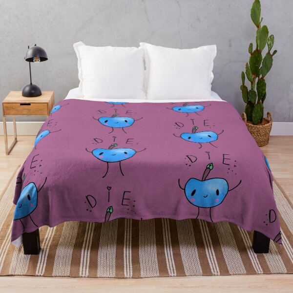 Item preview, Blue Junimo Apple Die designed and sold by deerio.