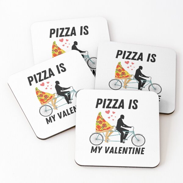 Item preview, Pizza Is My Valentine funny design  designed and sold by Martin-bivert.