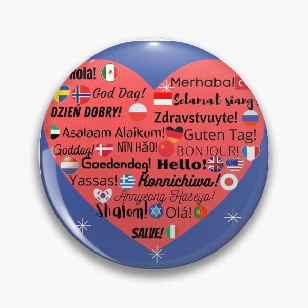 Item preview, Say Hello in 20 Different Languages  designed and sold by NATHYSCREATION.