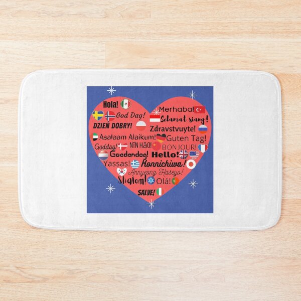 Item preview, Say Hello in 20 Different Languages  designed and sold by NATHYSCREATION.