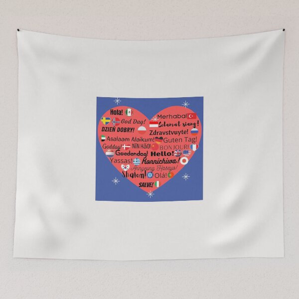 Item preview, Say Hello in 20 Different Languages  designed and sold by NATHYSCREATION.