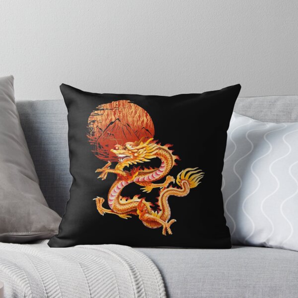 Item preview, Asian Dragon And Sun Symbol Oriental Chinese Art designed and sold by Dressed For  Duty.