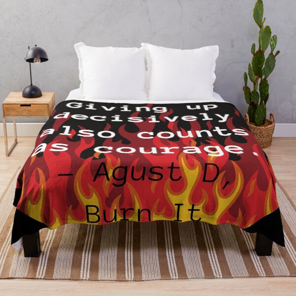 Item preview, Giving Up Decisively Also Counts as Courage designed and sold by bardnbangtan.