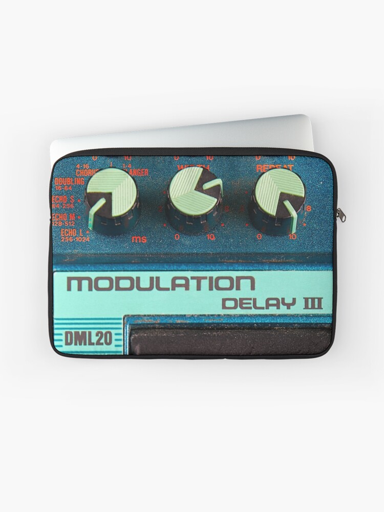 Guitar Pedal Ibanez DML 20 Modulation Delay III Aqua | Laptop Sleeve