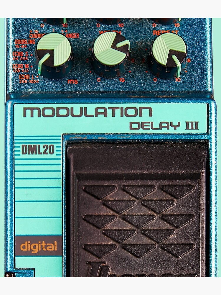 Guitar Pedal Ibanez DML 20 Modulation Delay III Aqua | Backpack