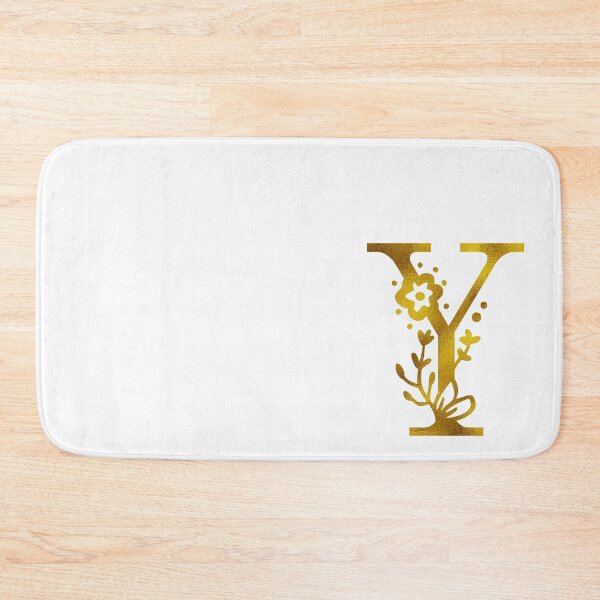 Item preview, Gold Floral Monogram Y designed and sold by Amy Olsen.