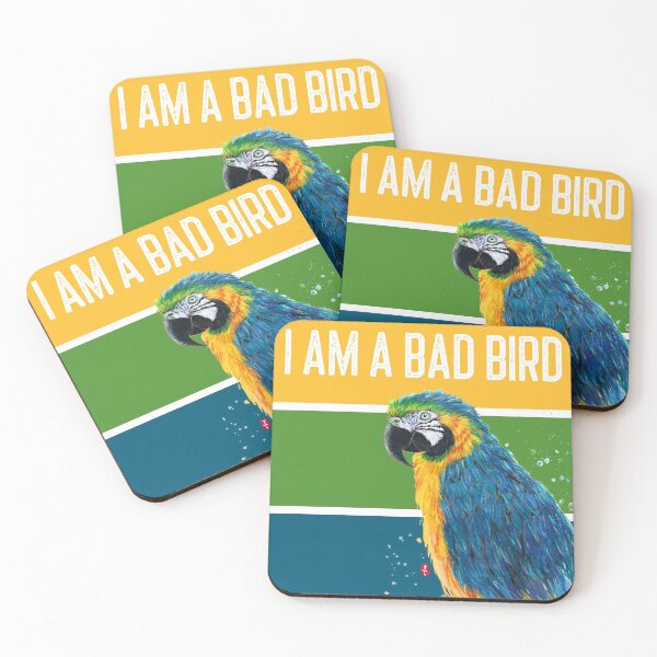 Item preview, I am a bad bird designed and sold by Roy & Tiffany.