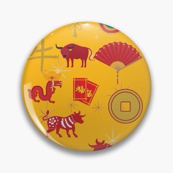 Item preview, 2021 CNY chinese new year pattern / ox designed and sold by SpicyCherrys.