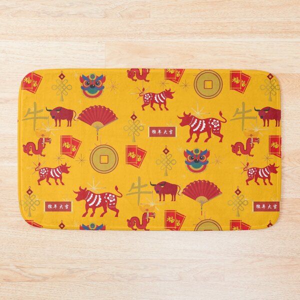 Item preview, 2021 CNY chinese new year pattern / ox designed and sold by SpicyCherrys.