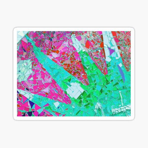 Item preview, Sun mosaic spain park guell barcelona trencadis mosaic designed and sold by LolioGifts.