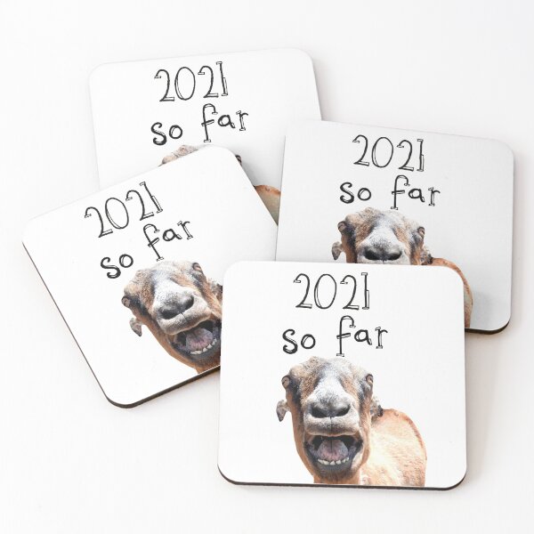 Item preview, 2021 so far yelling goat  designed and sold by Stephanie  Skeem.