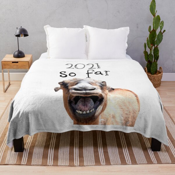 Item preview, 2021 so far yelling goat designed and sold by Stephanie Skeem.