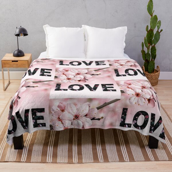 Item preview, LOVE Romantic pink flowers designed and sold by kammouri.