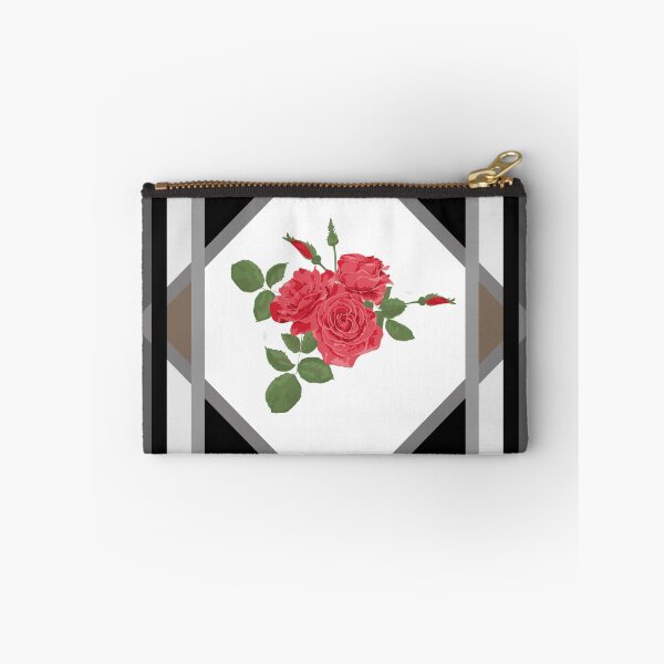 Item preview, Art design rose ornament geometric background designed and sold by fuzzyfox.