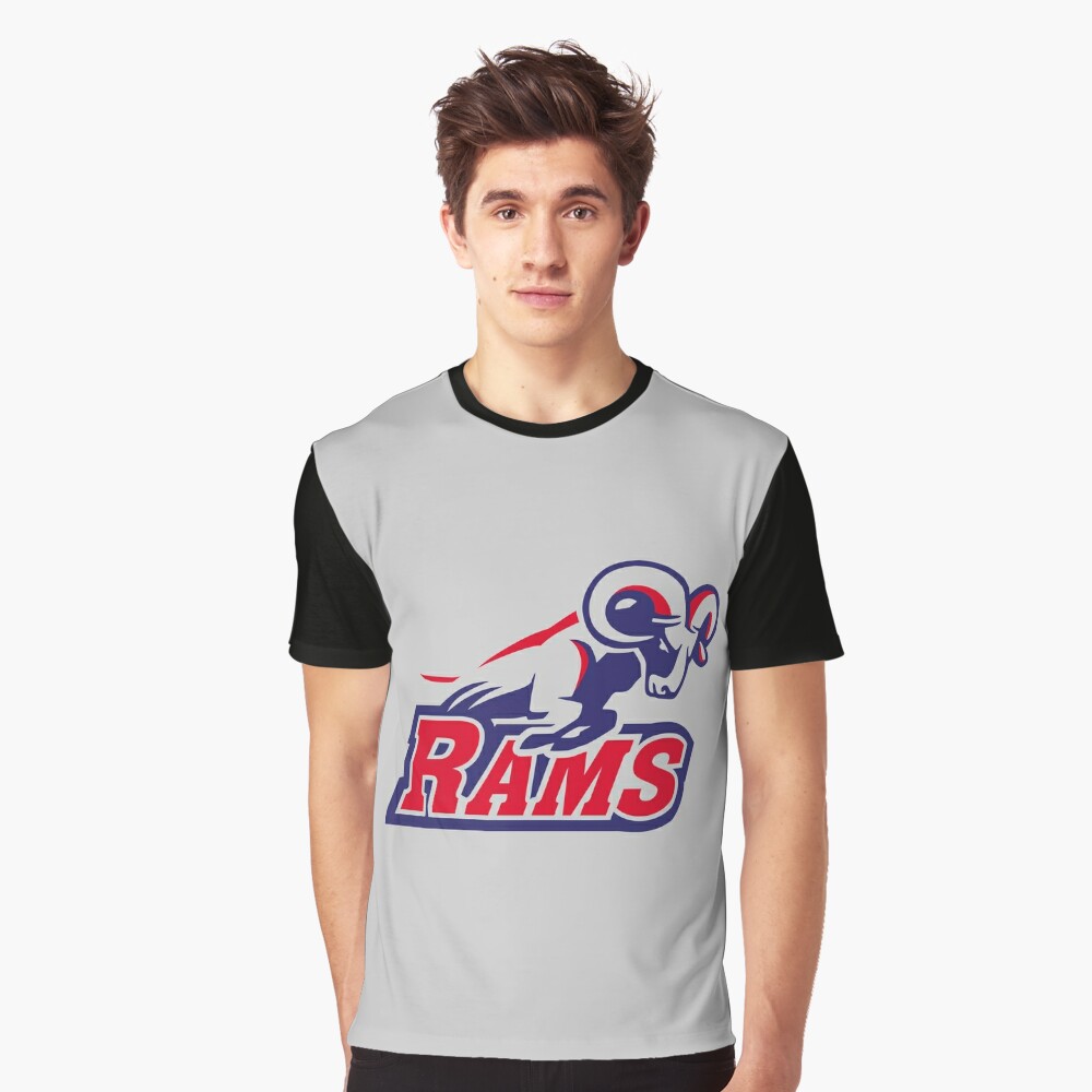 : Bluefield College Rams 01 T-Shirt : Clothing, Shoes