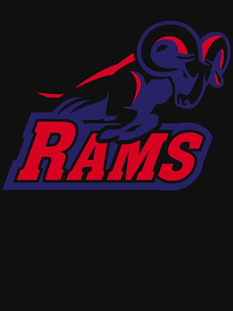 : Bluefield College Rams 01 T-Shirt : Clothing, Shoes