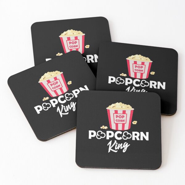 Item preview, Popcorn King - Funny Movie Theater Food - Cinema Lovers Gift designed and sold by Dressed For  Duty.