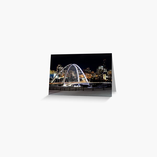 Item preview, Edmonton Walterdale Bridge designed and sold by GeoffreyPrints.