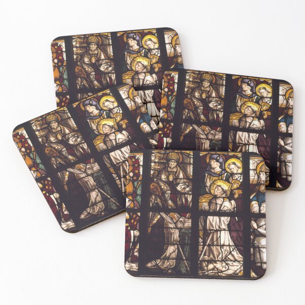 Item preview, Art of the Middle Ages - Bishops on Stained Glass designed and sold by Rip-Van-Dam.