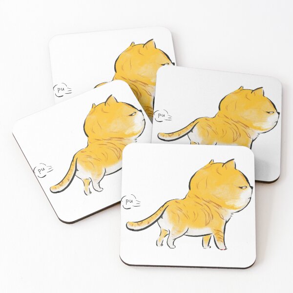 Item preview, cute cat fart designed and sold by Cat2D.