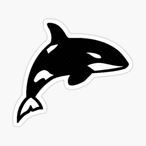 An Orca Sticker