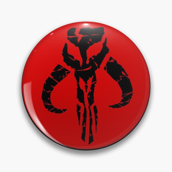 Item preview, Mando Mudhorn Sticker Red designed and sold by PaulyPaulyPauly.