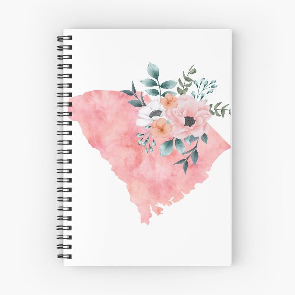 Item preview, South Carolina Pink Floral Watercolor - SC designed and sold by randrgiftshop.