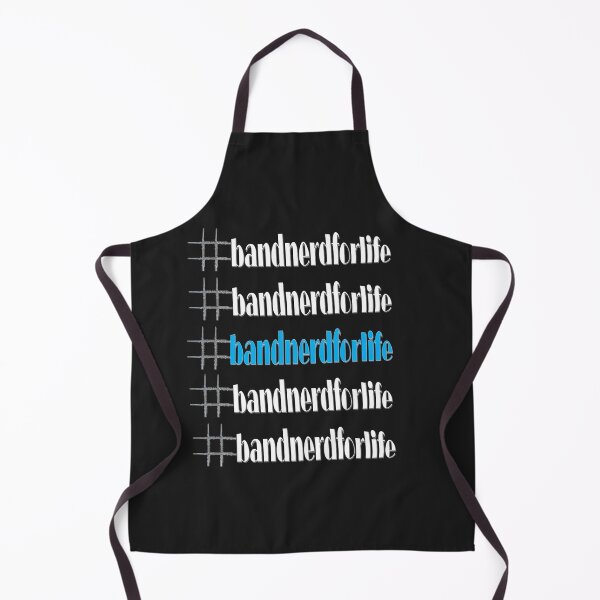 Item preview, #bandnerdforlife with blue center and flute hashtag designed and sold by AliCatOriginals.