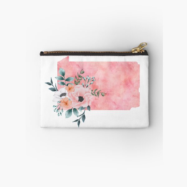 Item preview, Pennsylvania Pink Floral Watercolor - PA designed and sold by randrgiftshop.