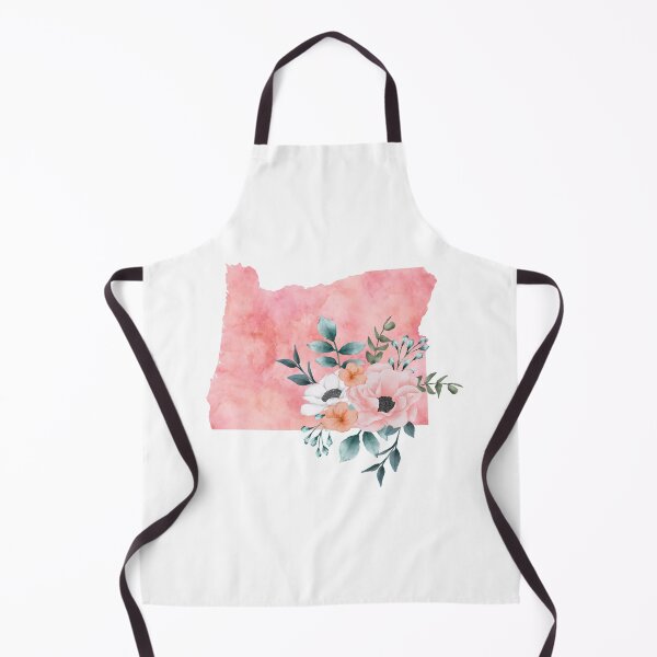 Item preview, Oregon Pink Floral Watercolor - OR designed and sold by randrgiftshop.