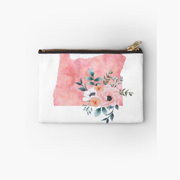 Item preview, Oregon Pink Floral Watercolor - OR designed and sold by randrgiftshop.