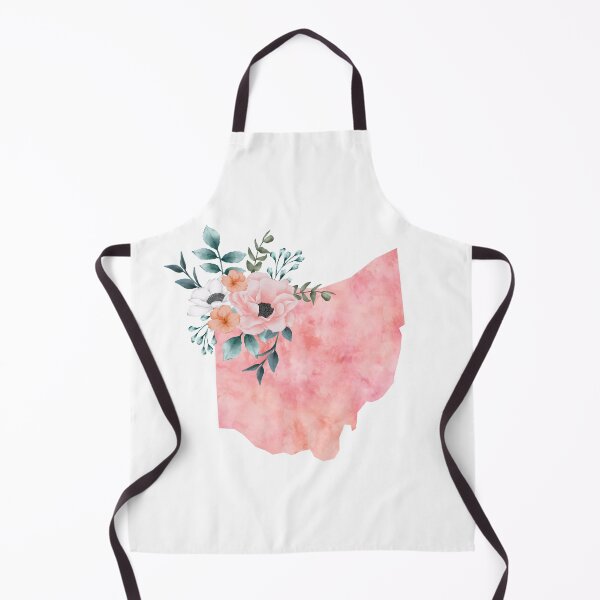 Item preview, Ohio Pink Floral Watercolor - OH designed and sold by randrgiftshop.