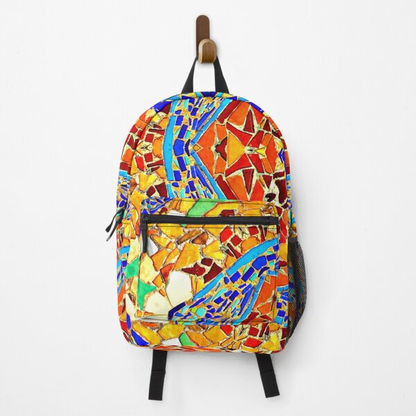 Item preview, colorful Kaleidoscope mosaic Spanish style designed and sold by LolioGifts.