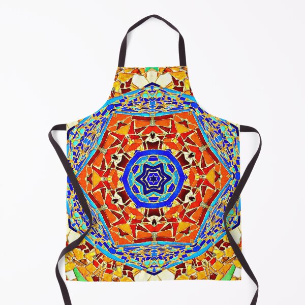 Item preview, colorful Kaleidoscope mosaic Spanish style designed and sold by LolioGifts.