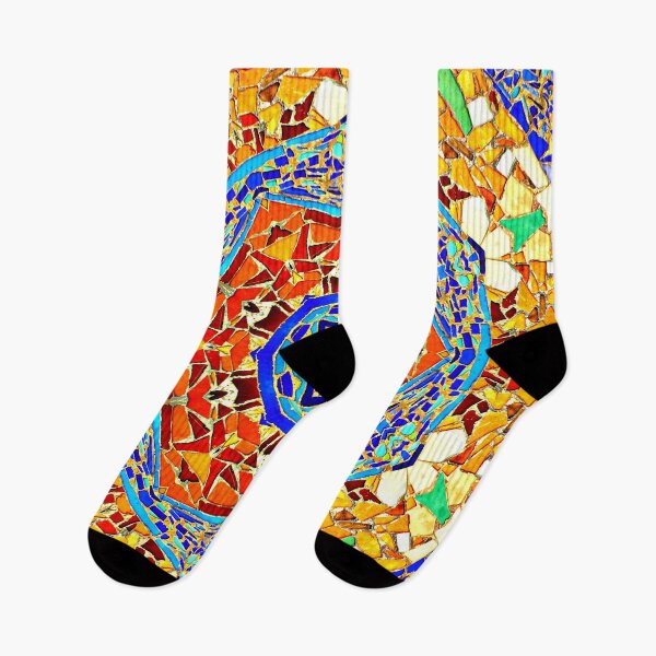 Item preview, colorful Kaleidoscope mosaic Spanish style designed and sold by LolioGifts.