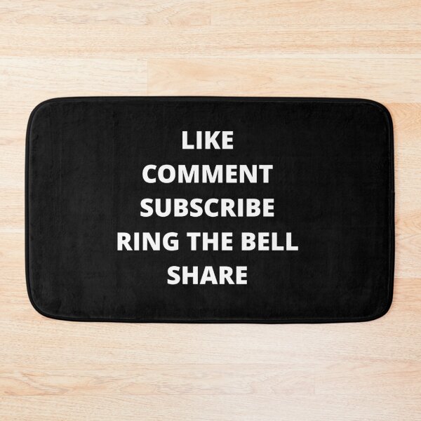 Item preview, LIKE, COMMENT, SUBSCRIBE, RING THE BELL, SHARE designed and sold by uniqueitems.
