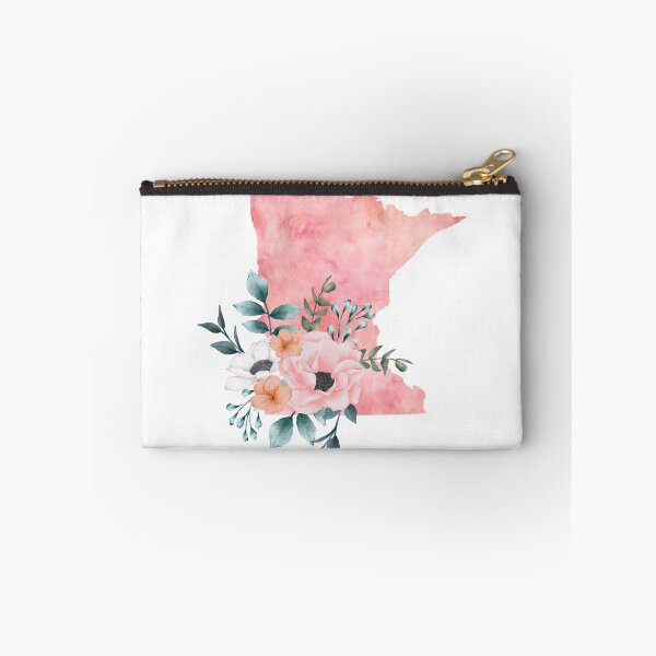 Item preview, Minnesota Pink Floral Watercolor - MN designed and sold by randrgiftshop.