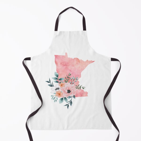 Item preview, Minnesota Pink Floral Watercolor - MN designed and sold by randrgiftshop.
