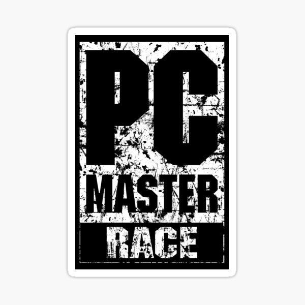 PC Master Race Sticker