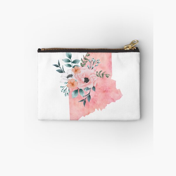 Item preview, Maine Pink Floral Watercolor - ME designed and sold by randrgiftshop.