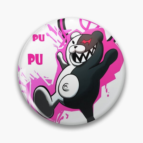 Item preview, Monokuma Oso Malvado Danganronpa Despair Pu pu pu designed and sold by Boukem15.