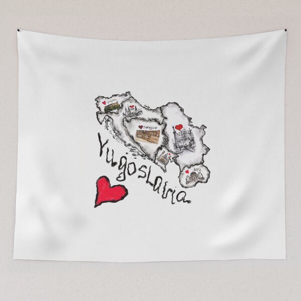 Item preview, I love Yugoslavia  designed and sold by sladjana.