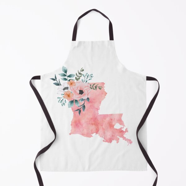 Item preview, Louisiana Pink Floral Watercolor - LA designed and sold by randrgiftshop.